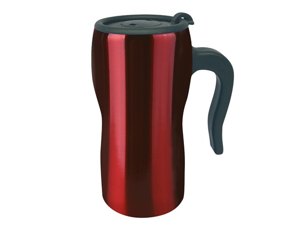 KUPA ÇELİK BARDAK 280ML. KIRMIZI